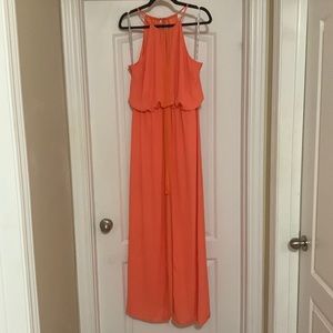 Guess coral dress size Large